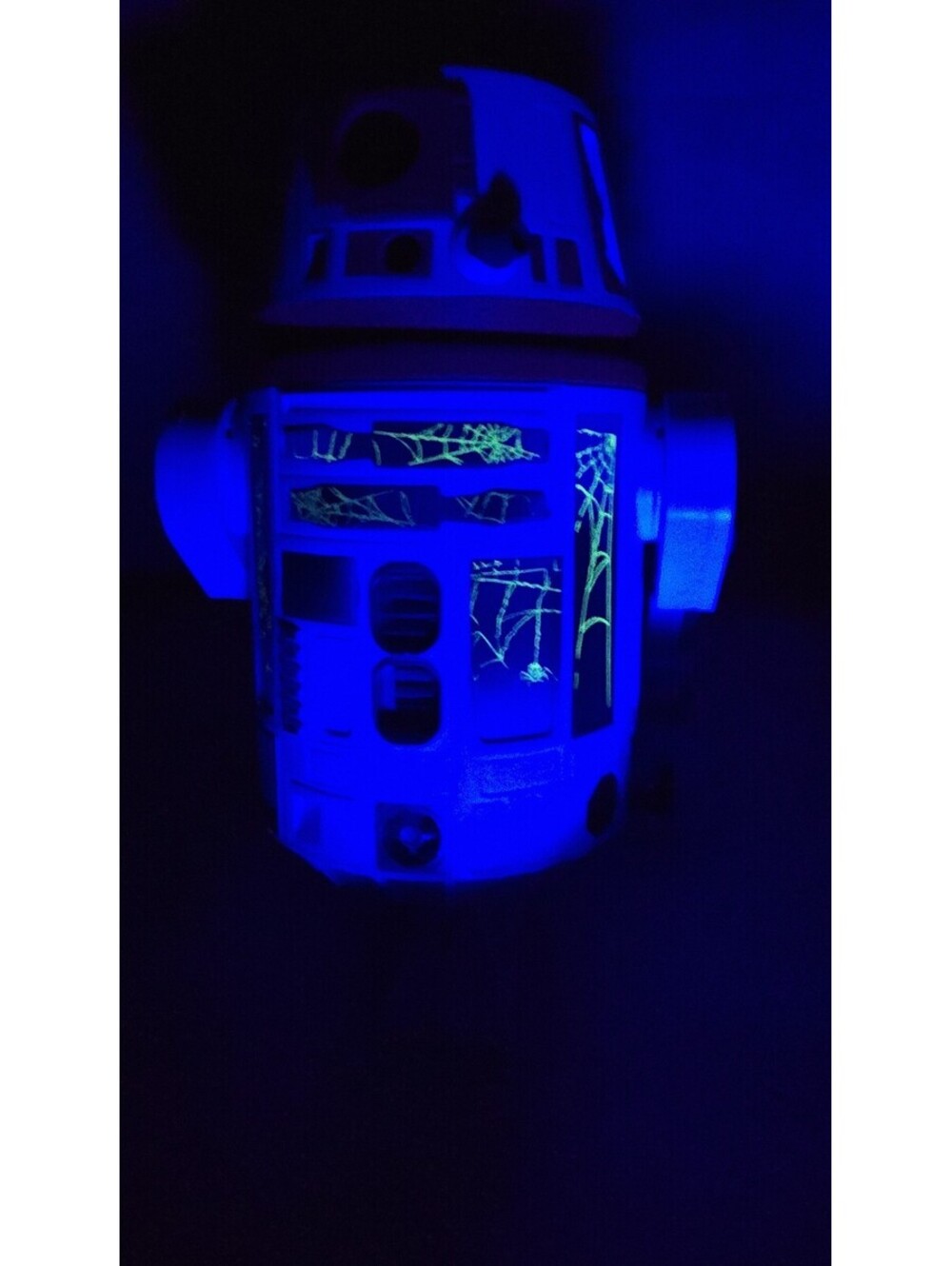 Star Wars Galaxy's Edge GITD R6-HD HALLOWEEN Themed Droid w/Chip & Remote